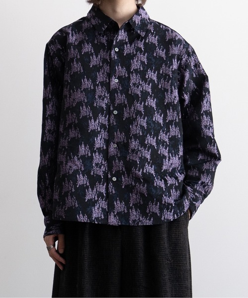 Casper John シャツ Various loose shirts -jacquard-/バリアス
