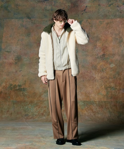 glamb（グラム） コート ジャケット Big Hood Boa Jacket / ビッグ