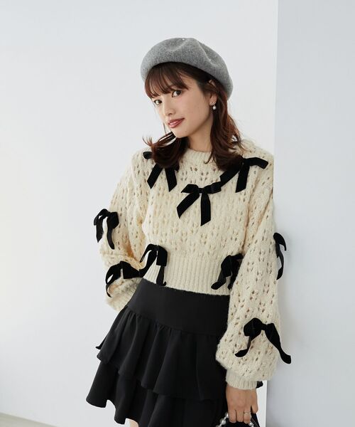 MAJESTIC LEGON（マジェスティックレゴン） 帽子 ベレー帽 レディース