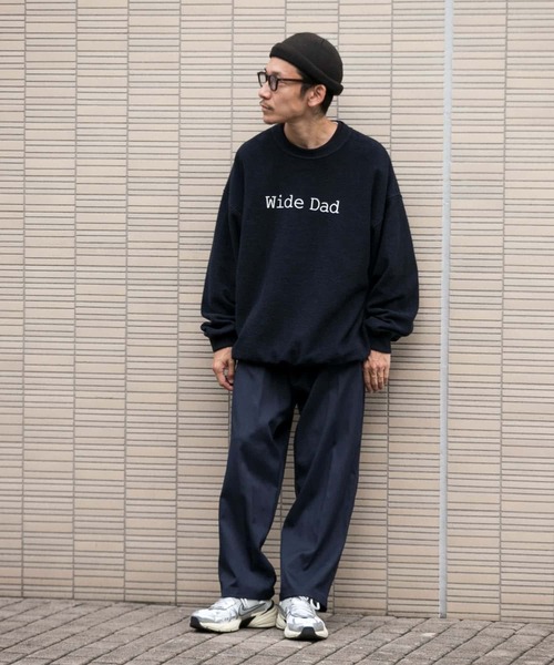 パンツ DAD EASY PANTS メンズ ワイド、バギーパンツ
