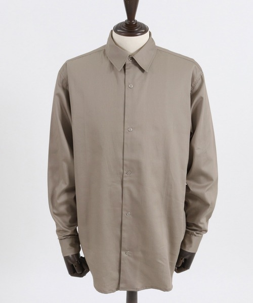 CAMBIO（カンビオ） シャツ ms5809- コットンサテンシャツ メンズ