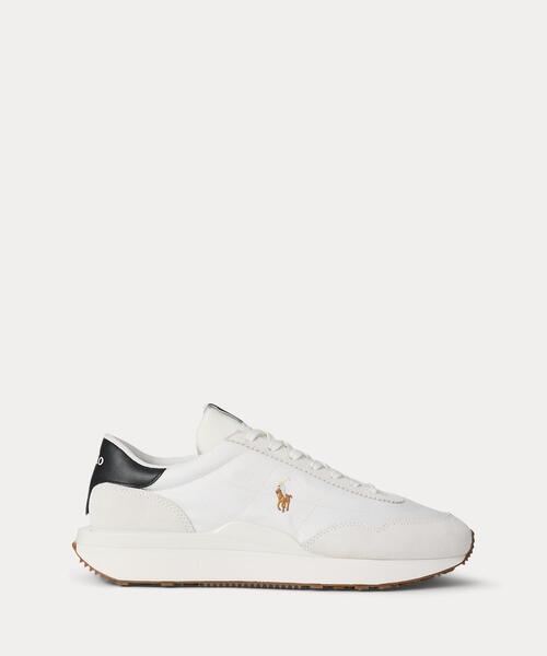 POLO RALPH LAUREN スニーカー Train 89 スエードパネルド