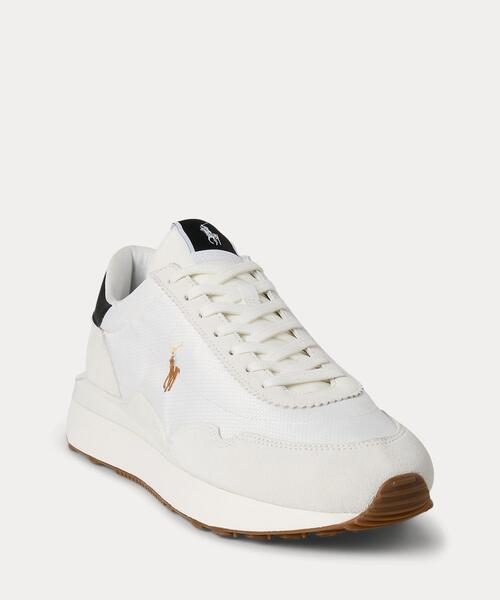 POLO RALPH LAUREN スニーカー Train 89 スエードパネルド
