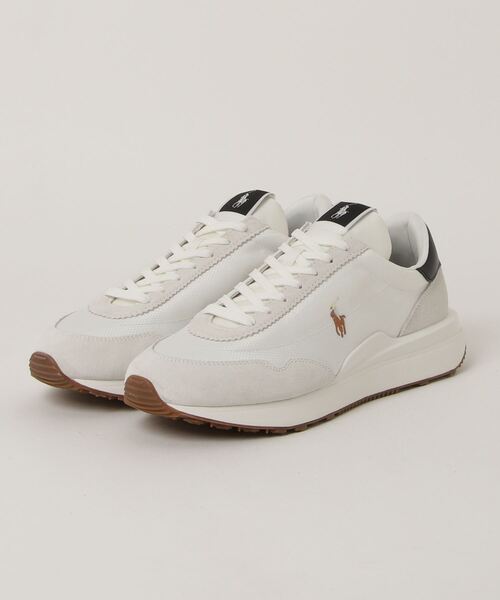 【送関込】POLO RALPH LAUREN ロゴ スニーカー スエード POLO RALPH LAUREN* ラルフ ロゴ スエード スニーカー 靴 送関込