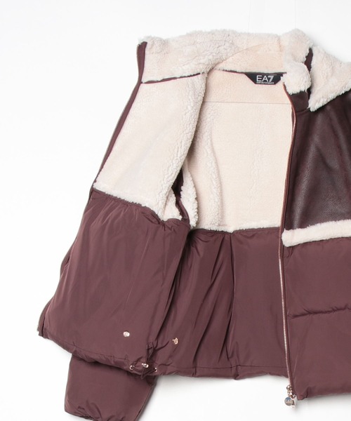 EA7 コート アウター 「エンポリオ アルマーニ EA7」フード付き