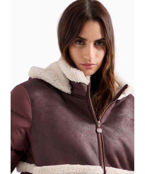 EA7 コート アウター 「エンポリオ アルマーニ EA7」フード付き