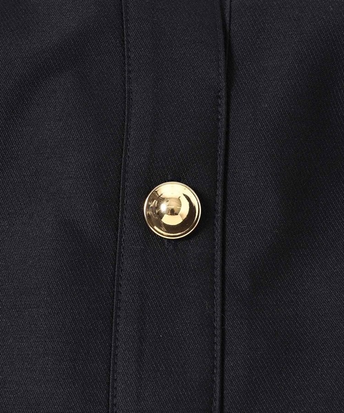 【新品未使用】rokh重ね着チューブトップ rokh チューブトップ ベアトップ BUTTON DETAILED TUBE TOP