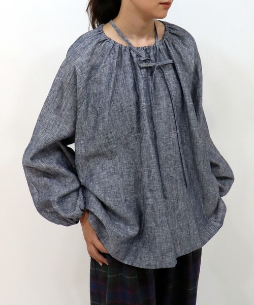 haupia ブラウス シャツ always natural「ブラウス」 レディース