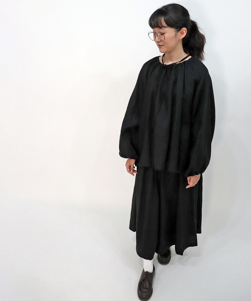 haupia ブラウス シャツ always natural「ブラウス」 レディース