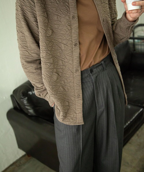 ZIP FIVE -White Line- シャツ 「White Line」 カット