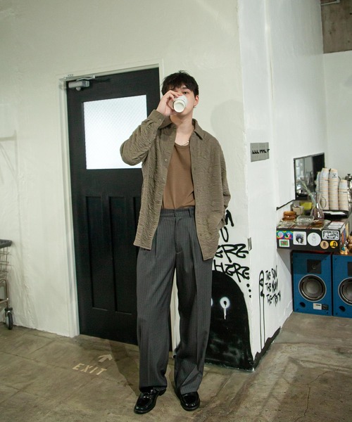 ZIP FIVE -White Line- シャツ 「White Line」 カット
