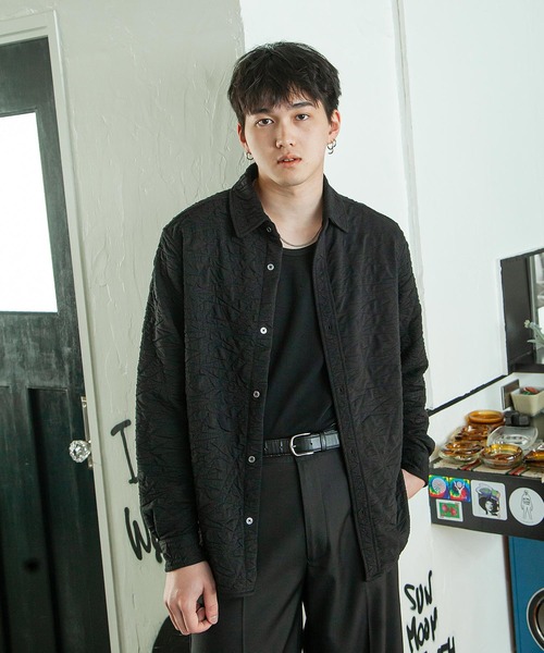 ZIP FIVE -White Line- シャツ 「White Line」 カット