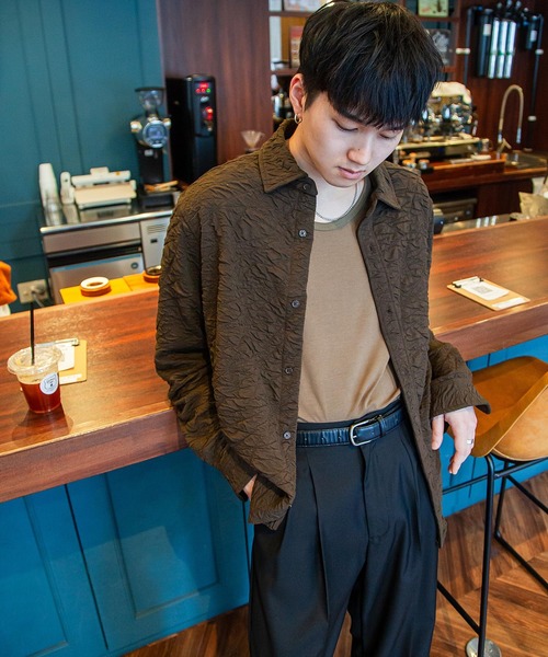 ZIP FIVE -White Line- シャツ 「White Line」 カット