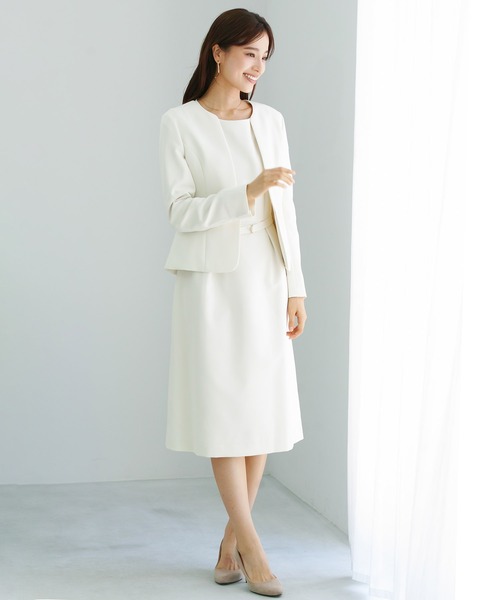 スーツ 洗濯機で洗える！UVカット！ストレッチ！防シワ！ダブルピケ