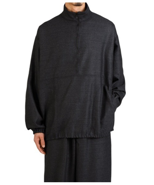 MARKA マーカ　ダークグレー ハーフジップ ジャンパー MARKA マーカ ダークグレー ハーフジップ ジャンパー MARKA