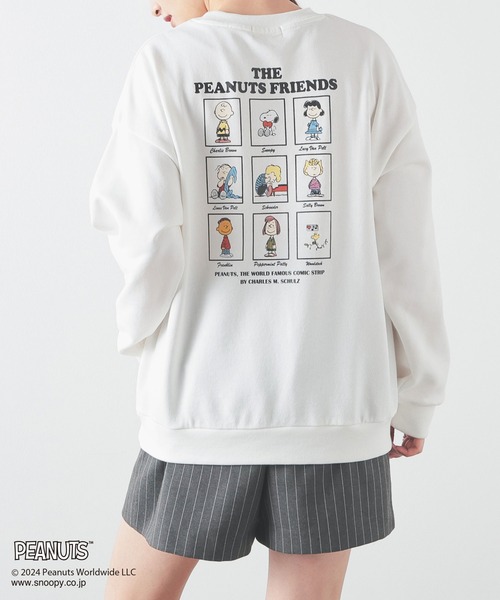 Honeys トレーナー スウェット スヌーピー／トレーナー