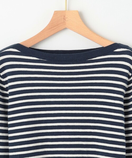 組曲 ニット セーター シルク混ニットロングTシャツ レディース