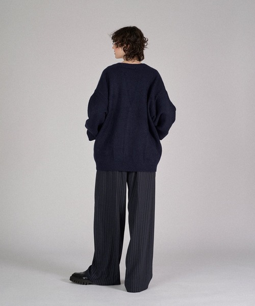 ONCILY（オンシェリー） カーディガン MELTY HEART LOGO KNIT CARDIGAN 
