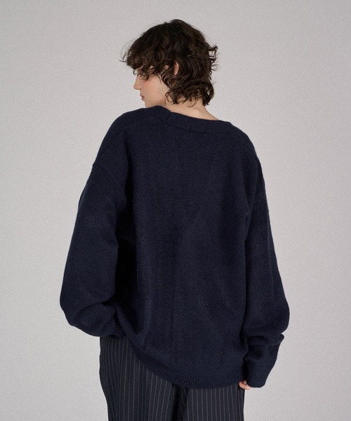 ONCILY（オンシェリー） カーディガン MELTY HEART LOGO KNIT CARDIGAN 