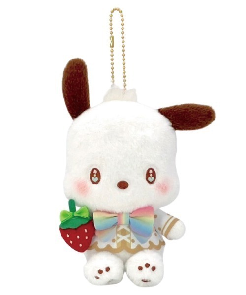 sanrio キーホルダー sanrio/サンリオキャラクターズ いちご新聞