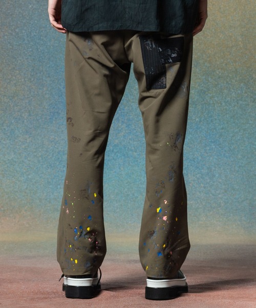 ワイドパンツ スラックス Unplugged Atelier Wide Slacks / アンプラグドアトリエワイドスラックス メンズ レディースの画像