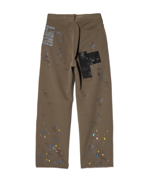 ワイドパンツ スラックス Unplugged Atelier Wide Slacks / アンプラグドアトリエワイドスラックス メンズ レディースの画像