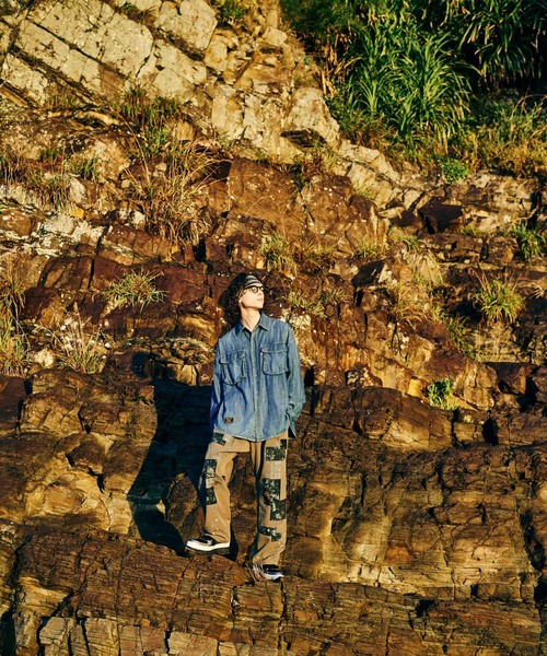 ワイドパンツ スラックス Unplugged Atelier Wide Slacks / アンプラグドアトリエワイドスラックス メンズ レディースの画像