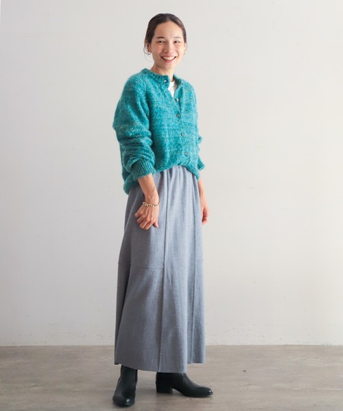 「NOMBRE IMPAIR」 ニットカーディガン FREE グレー レディース_画像5