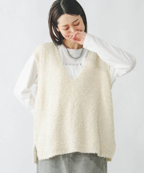 GLOBAL WORKフェザータッチベストセット GLOBAL WORK ベスト ジレ フェザータッチベストセット/290649