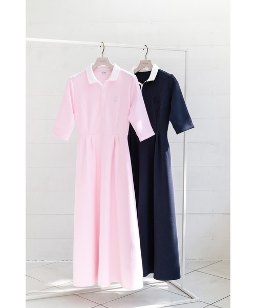 Her lip to ワンピース Polo Tuck Flared Dress : ZOZOTOWN