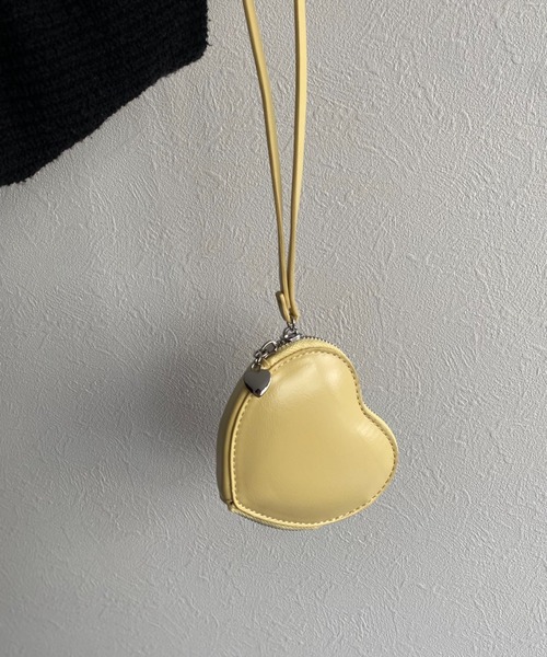 sakishimatokyo ポーチ ハートモチーフ フラットミニポーチ/推し活