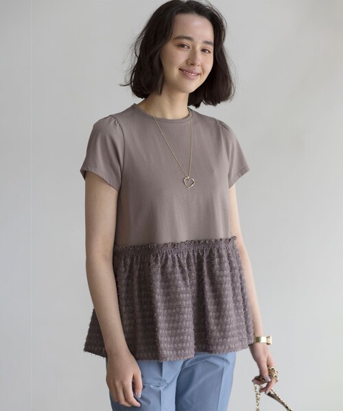 tシャツ 半袖 プライスフレア華感 カットソー レディース : ZOZOTOWN