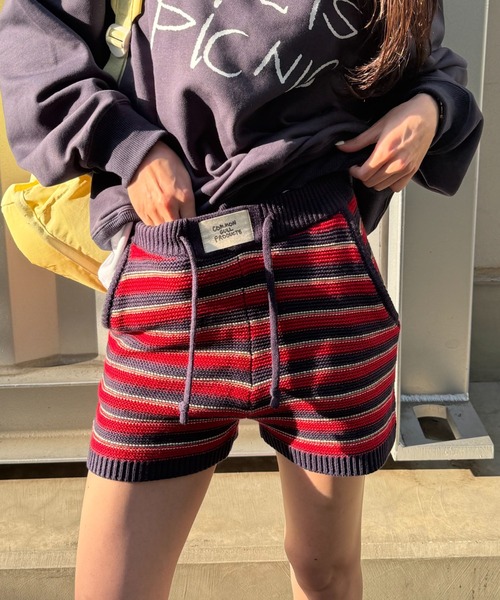 common gull products. パンツ 初夏の息吹感じるニットショー