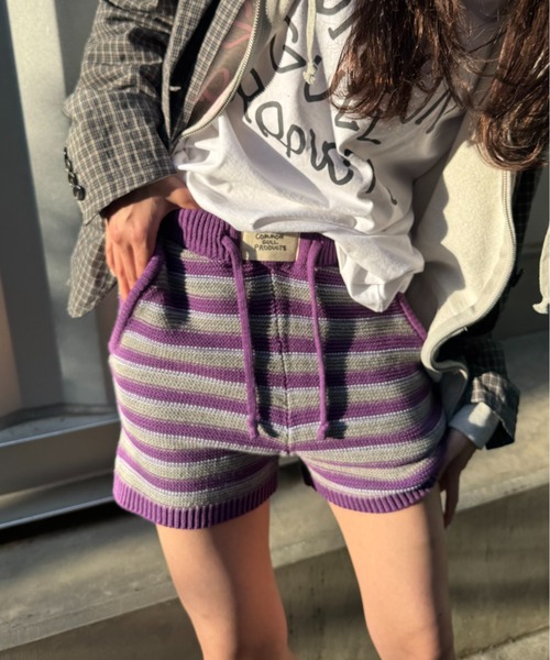 common gull products. パンツ 初夏の息吹感じるニットショー