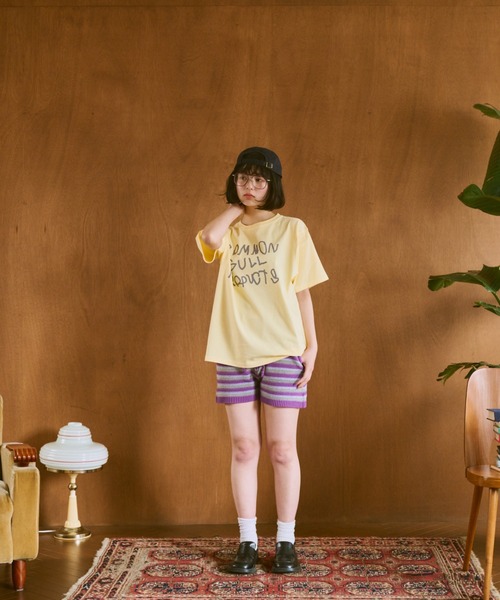 common gull products. パンツ 初夏の息吹感じるニットショー