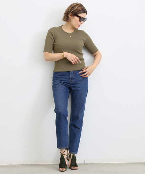 Deuxieme Classe ニット セーター *DINER B RIB クルーネック
