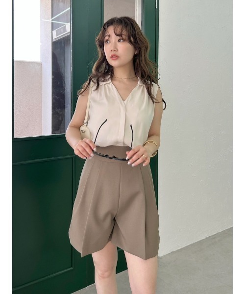 FRAY I.D（フレイ・アイディー） ブラウス シャツ ウォッシャブル