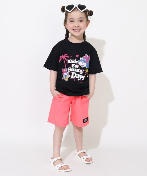 ディズニーキャラクター Tシャツ 100cm以上 Disney tシャツ 「綿100％」 親子お揃い ディズニー カラフルBIG