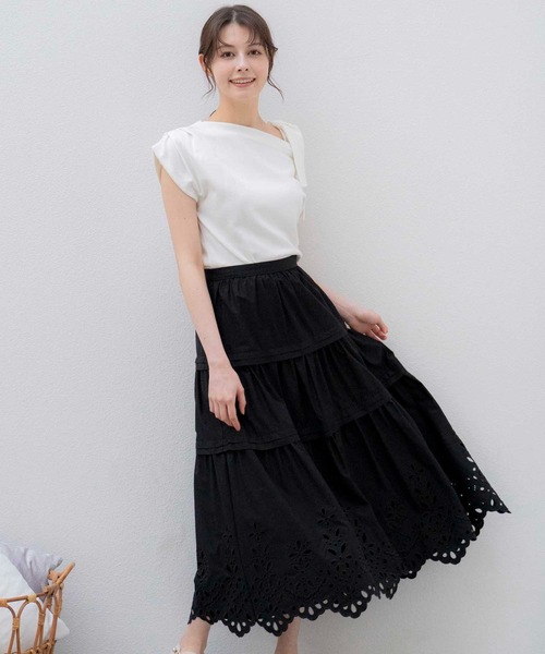 ノエラ　ロングスカート　定価17600円 Noela スカート 刺繍マキシスカート : ZOZOTOWN Yahoo!店 - 通販