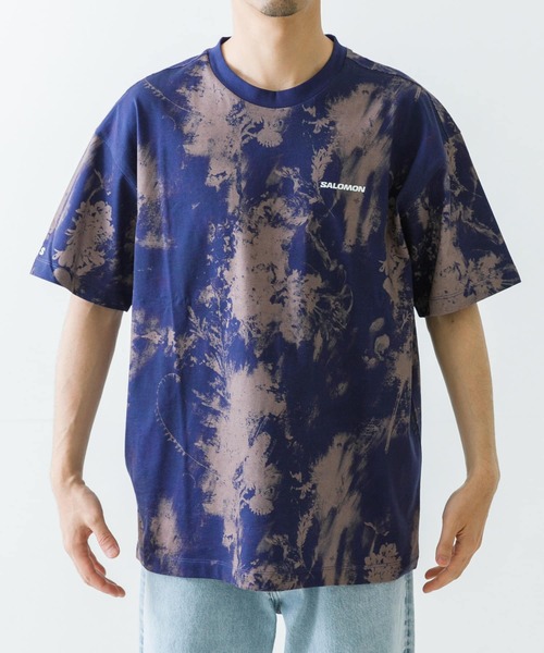SALOMON tシャツ SALOMON CANOPY AO PRINT T-SHIRTS M メンズ