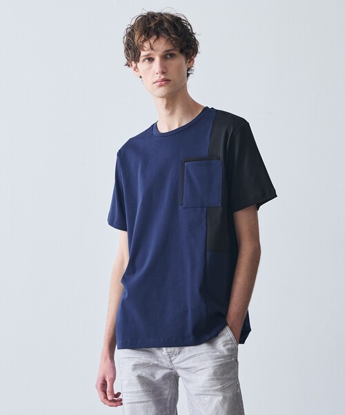 5351 POUR LES HOMMES tシャツ ダブルポケット 半袖 Tシャツ メンズ
