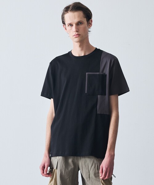 ブリストル　ポケットTシャツ３枚セット　Ｌサイズ 5351 POUR LES HOMMES tシャツ ダブルポケット 半袖 Tシャツ メンズ