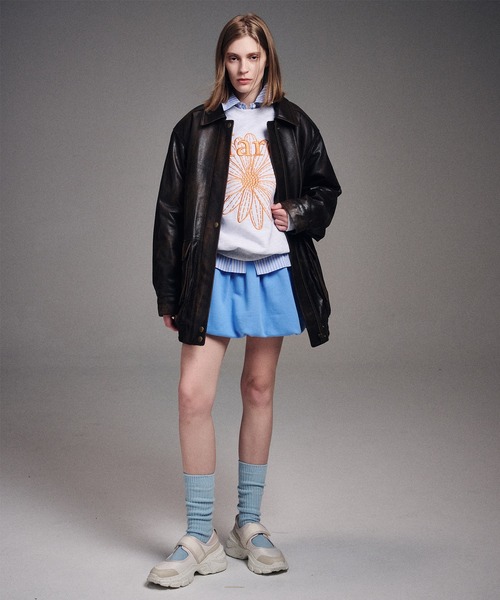 Mardi Mercredi スカート BALLOON MINI SWEAT SKIRT : ZOZOTOWN