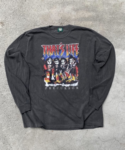 That's life 「That's life」 長袖Tシャツ X-LARGE ブラック