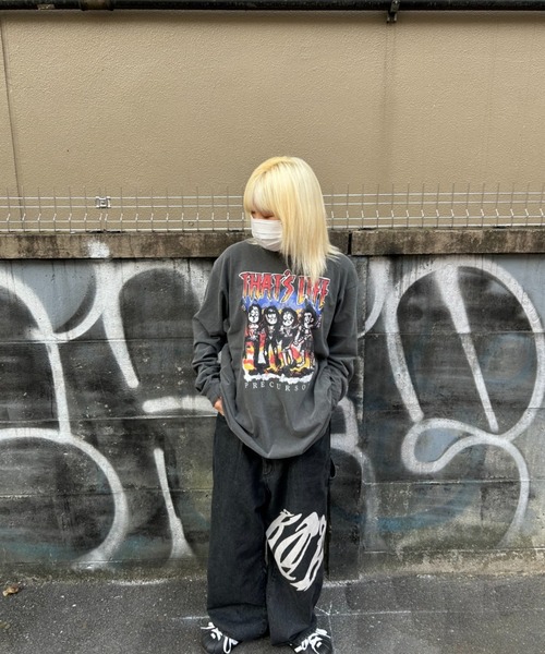 That's life 「That's life」 長袖Tシャツ X-LARGE ブラック