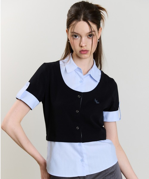 カーディガン LVTR SHIRT CARDIGAN レディース