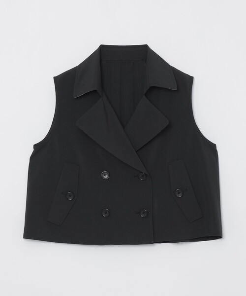 BLUE LABEL CRESTBRIDGE ベスト ジレ ハイカウントナノショート