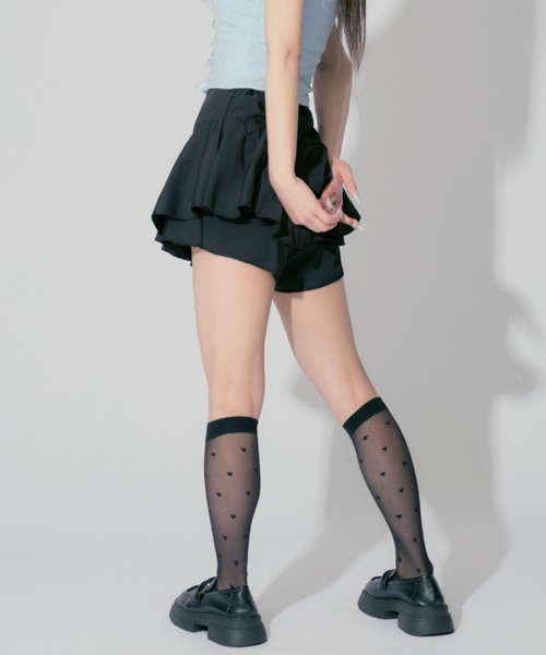 ALLuRing ChaRm スカート Frilled culottes / フリルキュロット