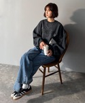トレーナー スウェット 裏起毛 シンプルなのに...の詳細画像2