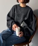 トレーナー スウェット 裏起毛 シンプルなのに...の詳細画像3